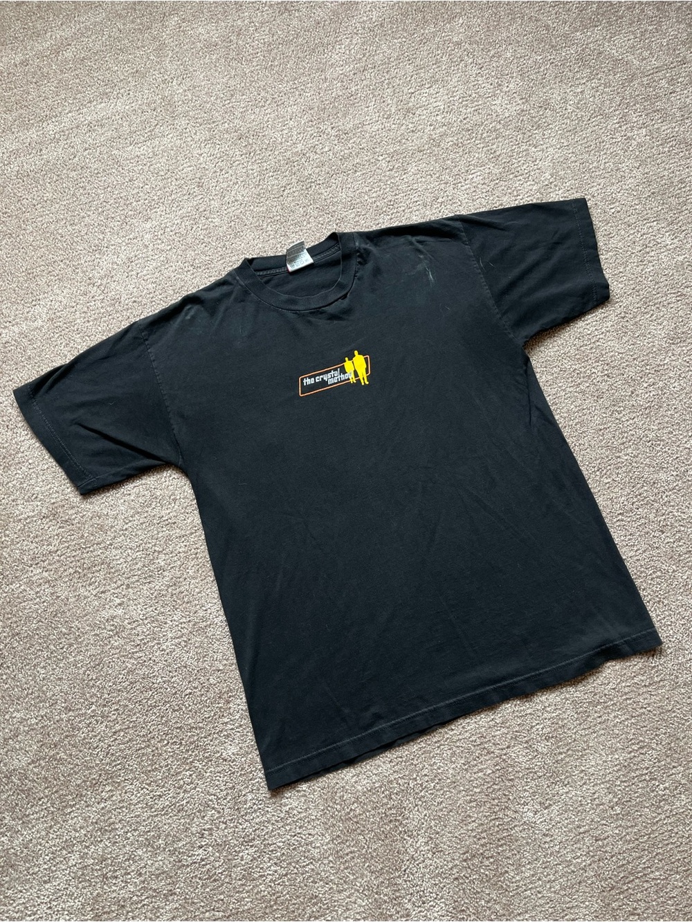 VTG 90s The Crystal Method "Got Meth?" Faded Black Electronic Band Tee - Picture 3 of 8